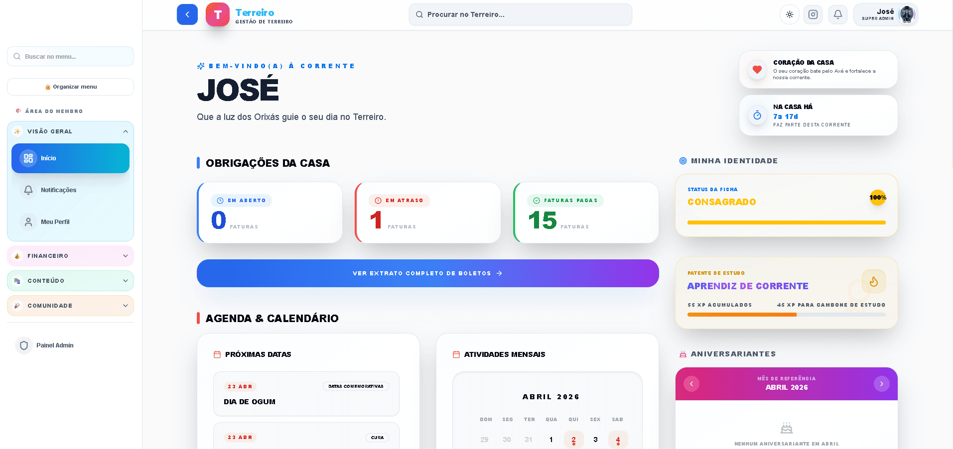Visão geral da plataforma